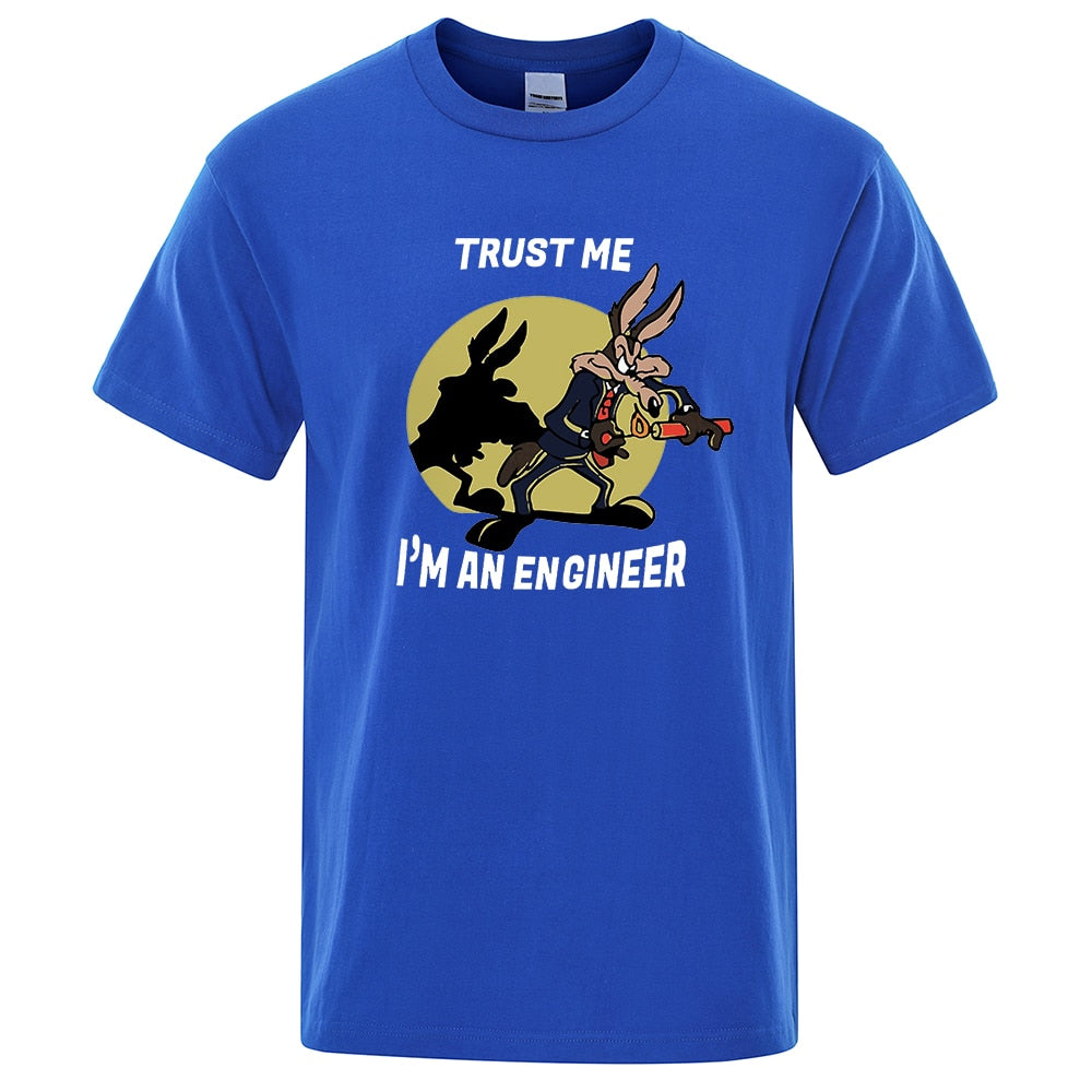 Wile E Coyote Engineer Men's Graphic Tee