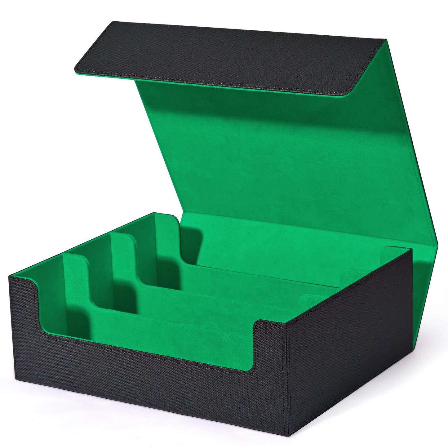PU Leather Trading Card Storage Box (1800+ cards)