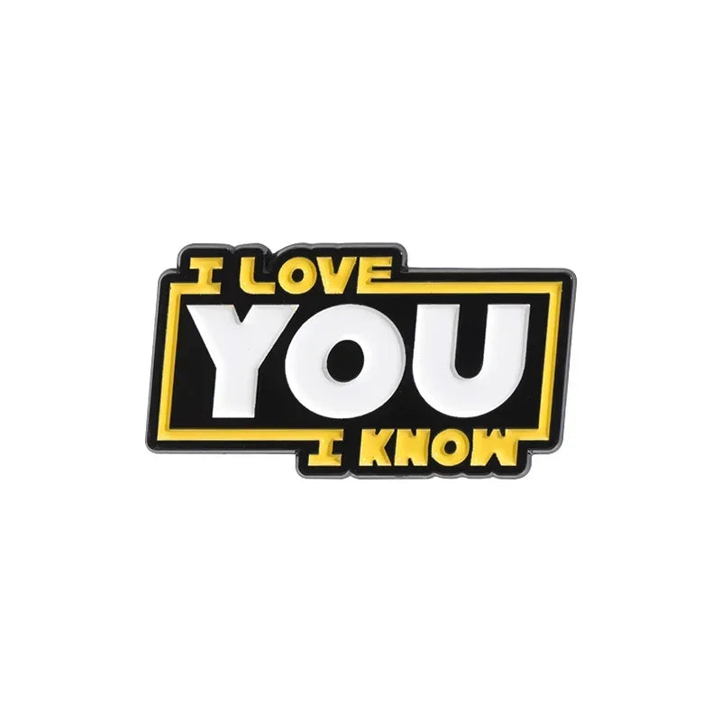 Funny Star Wars Themed Badges