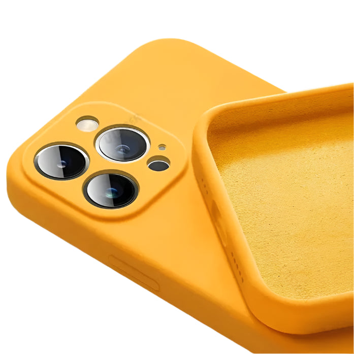 Soft Silicone Shockproof iPhone Case - Fluro Green