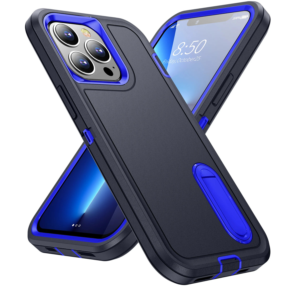 Heavy Duty Armour iPhone Case – Shockproof with Kickstand Option