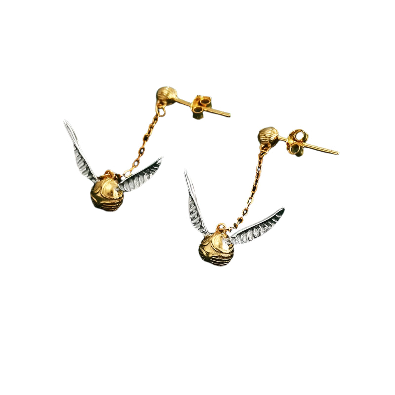 Women's Earrings of The Golden Snitch