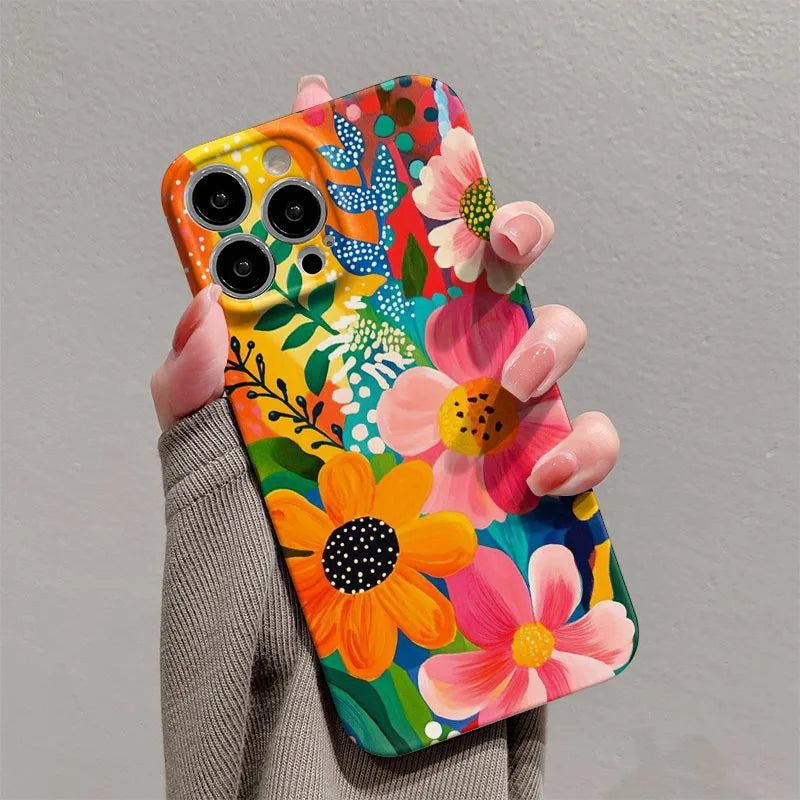 Colourful Floral Phone Case (for iPhone)