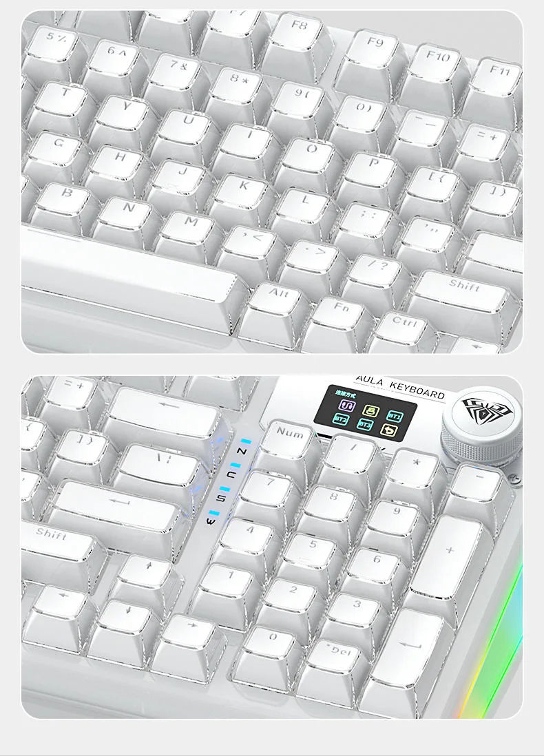 Jelly Crystal Keycaps 136 Keys for Mechanical Keyboard