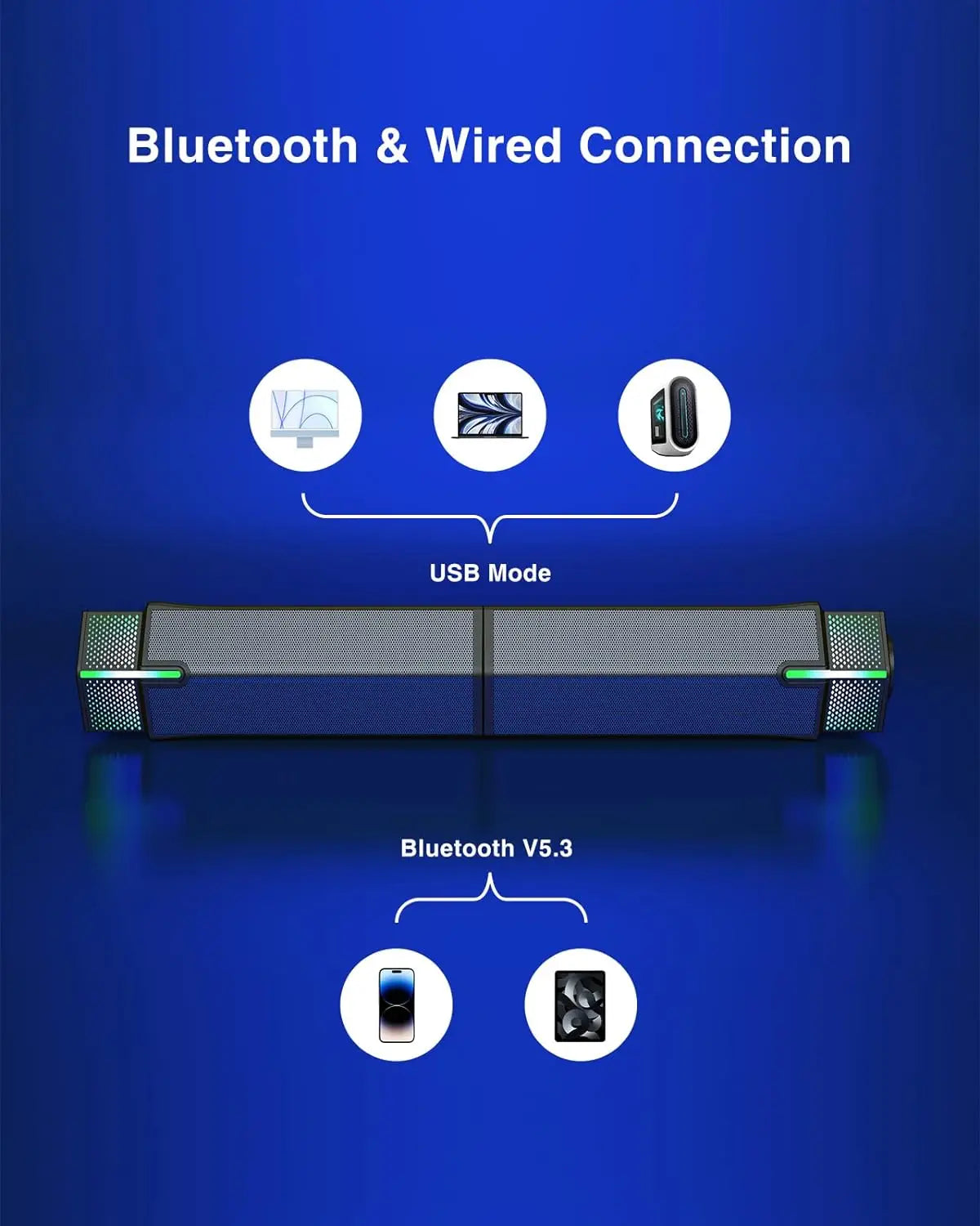 Jeecoo M20 Bluetooth Computer Speaker