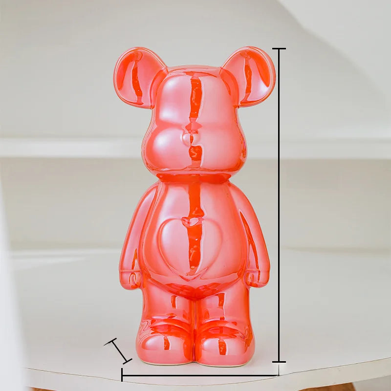 Shiny Bear Home Décor Figurine 17/27cm
