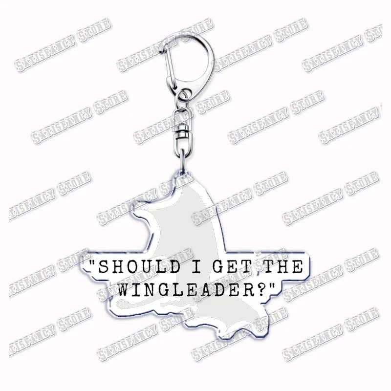 Fourth Wing Basgiath Dragon Keychain