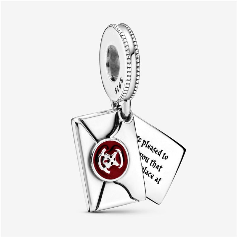 925 Sterling Silver Bracelet Charms of Harry Potter Items
