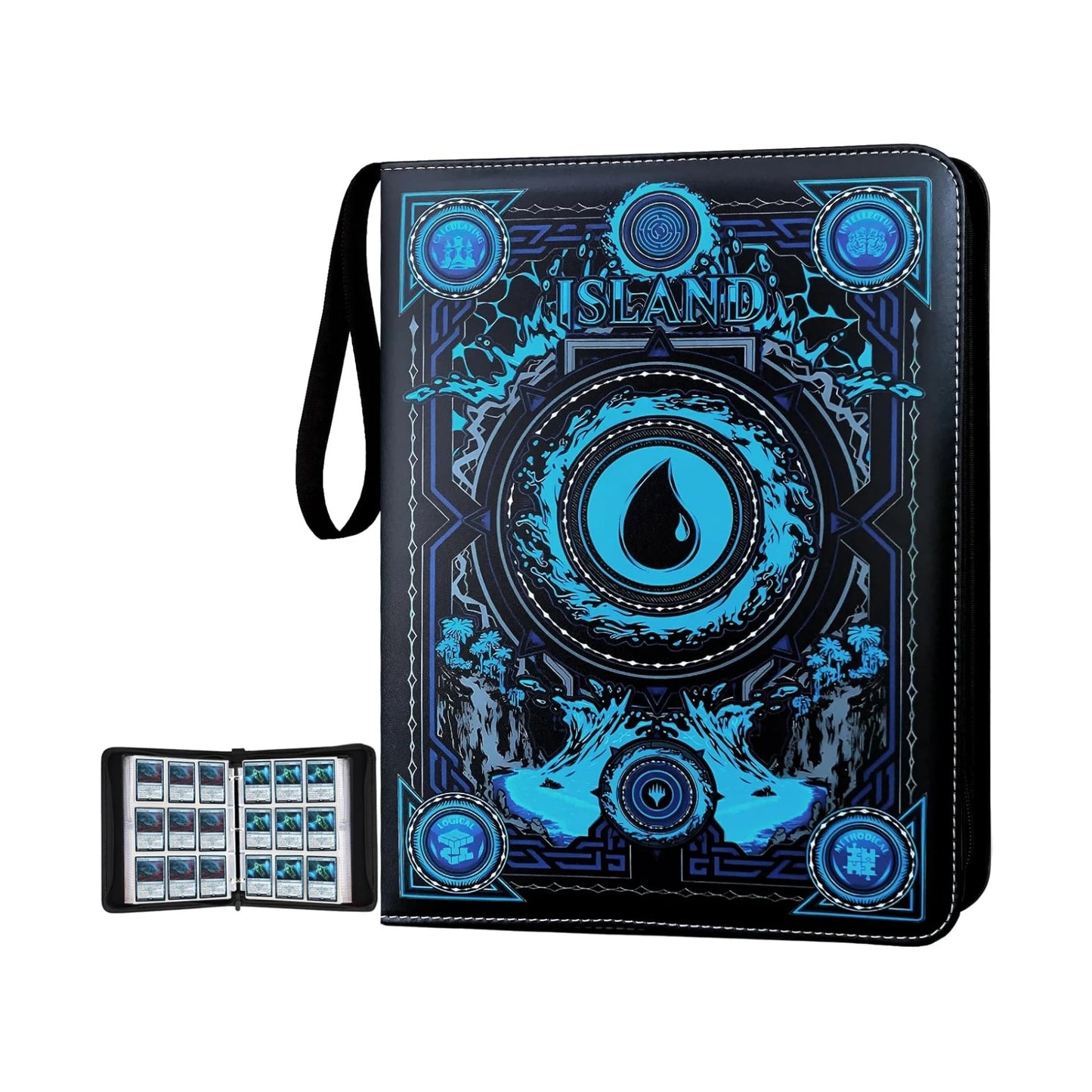 Card Collection Book (900 Card Capacity) Inspired by Magic The Gathering