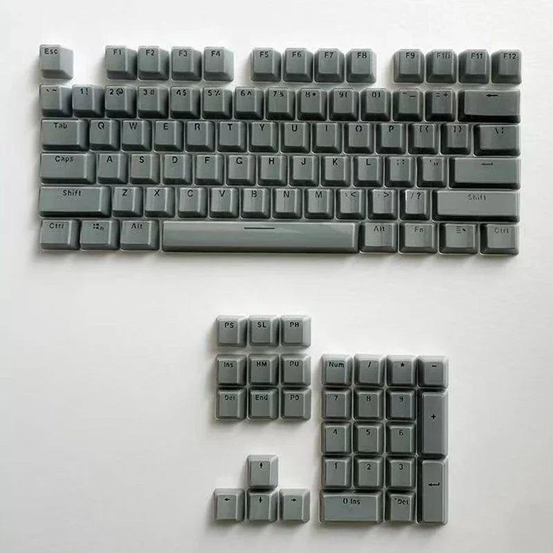 Jelly Crystal Keycaps 136 Keys for Mechanical Keyboard
