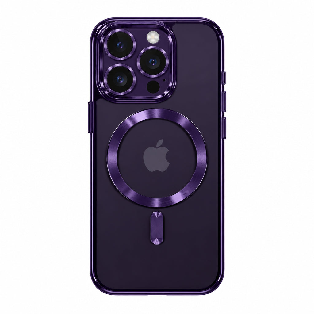 Solid Purple metallic iPhone case