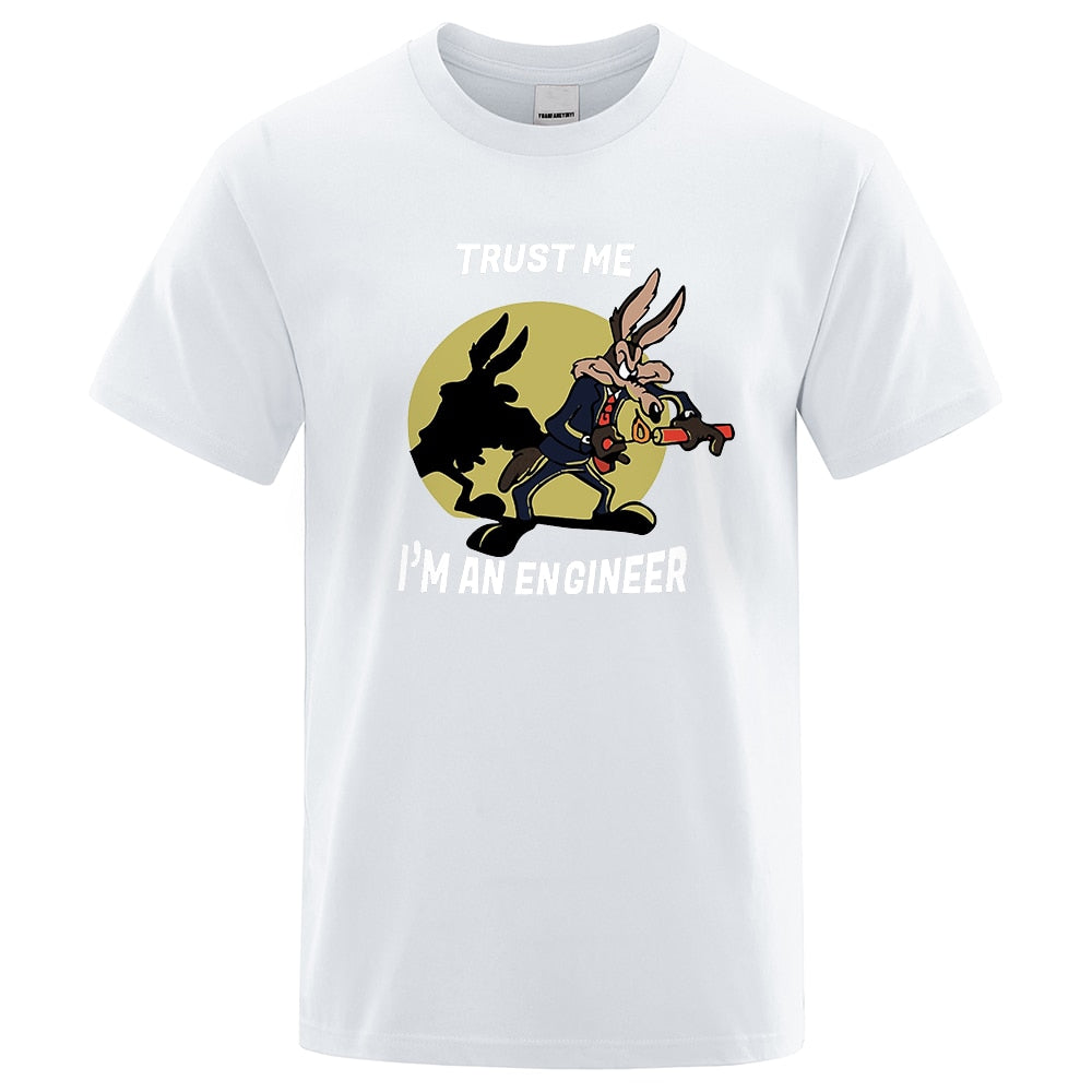 Wile E Coyote Engineer Men's Graphic Tee