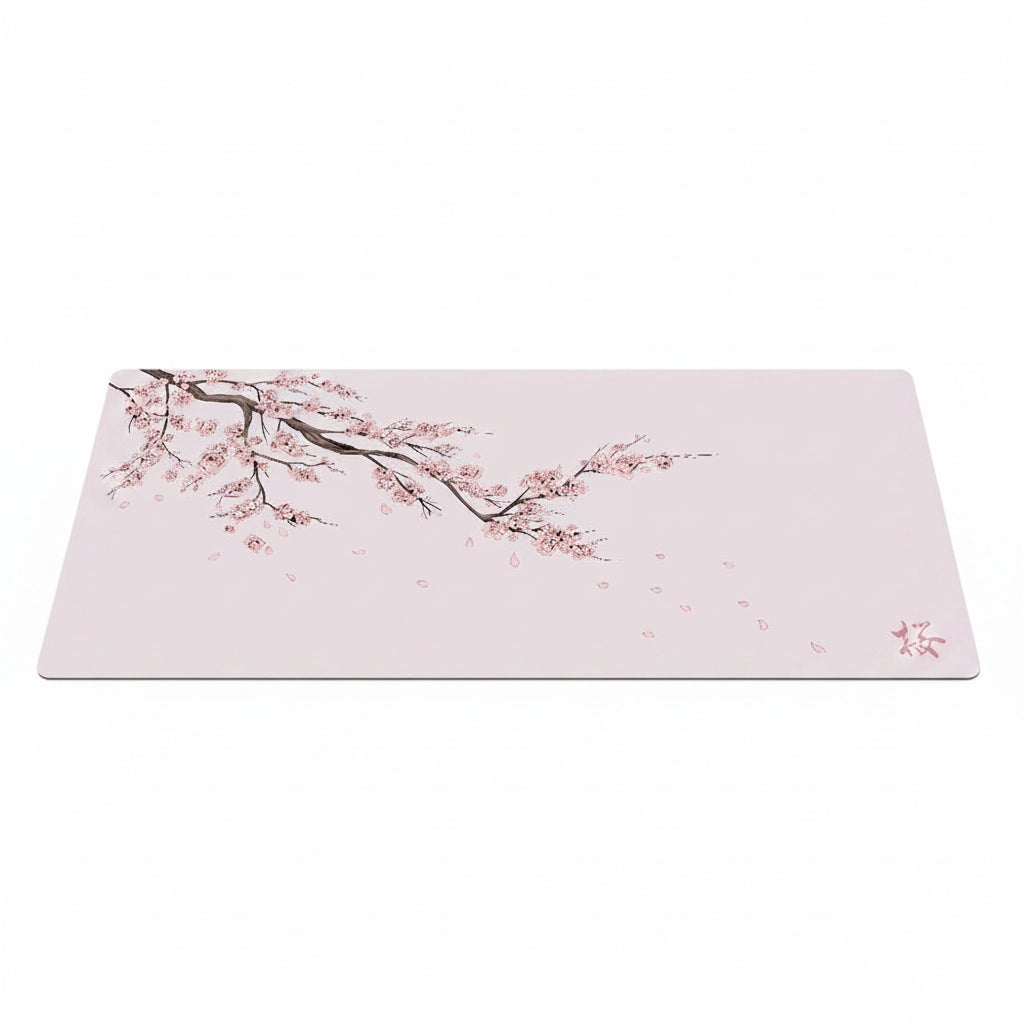 Sakura Cherry Blossom Gaming Computer Mat
