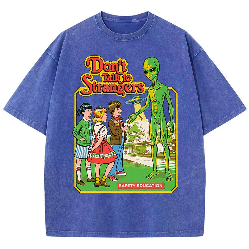 Don't Talk to Strangers Women's Graphic Tee