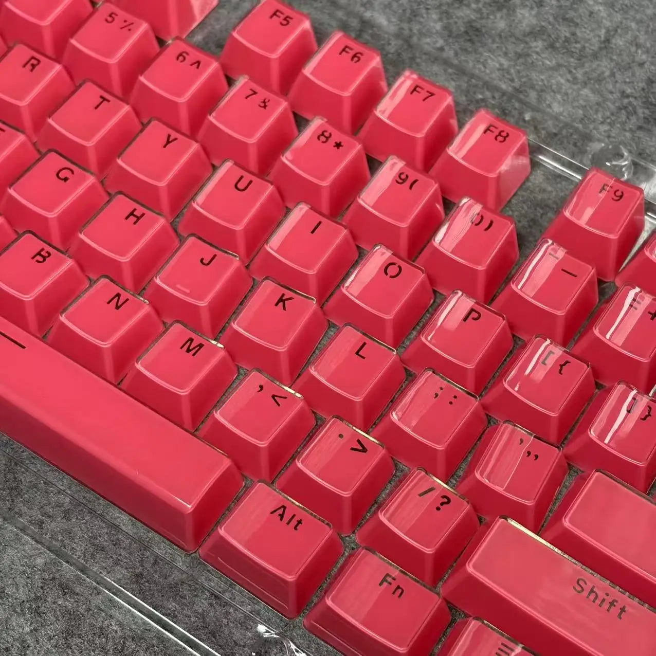 Jelly Crystal Keycaps 136 Keys for Mechanical Keyboard