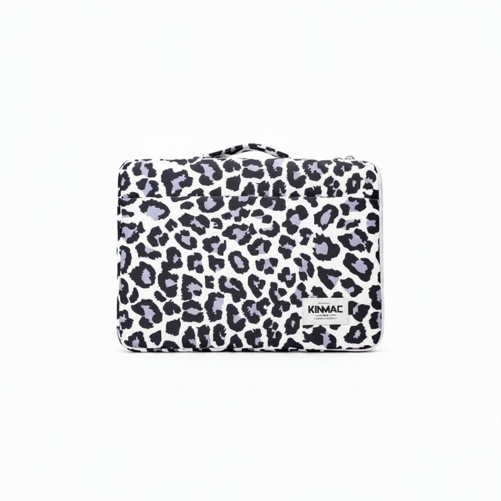 Kinmac leopard print padded laptop sleeve