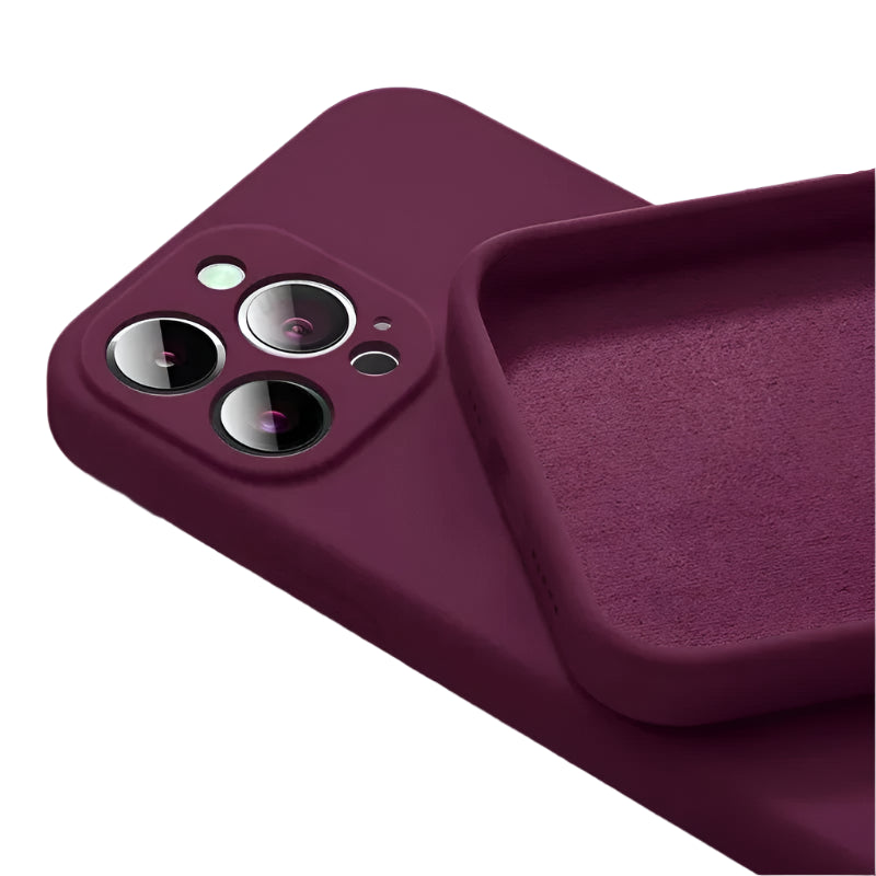 Soft Silicone Shockproof iPhone Case - Cloud Blue