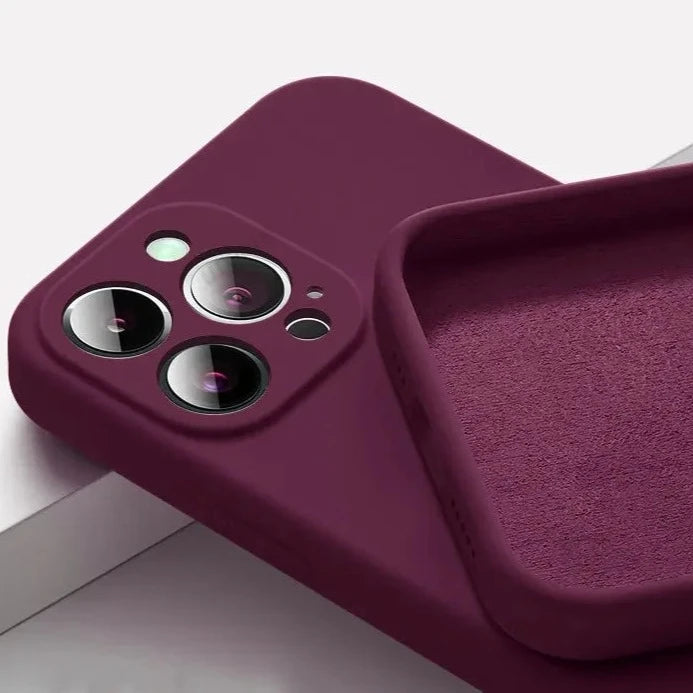 Soft Silicone Shockproof iPhone Case - Sunflower