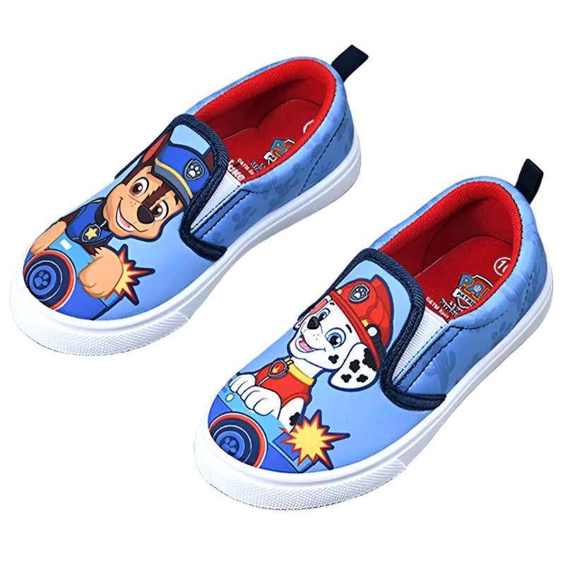 Kids Canvas Sneakers with Paw Patrol