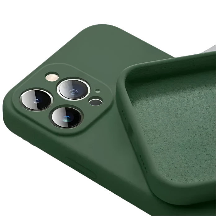 Soft Silicone Shockproof iPhone Case - Cloud Blue