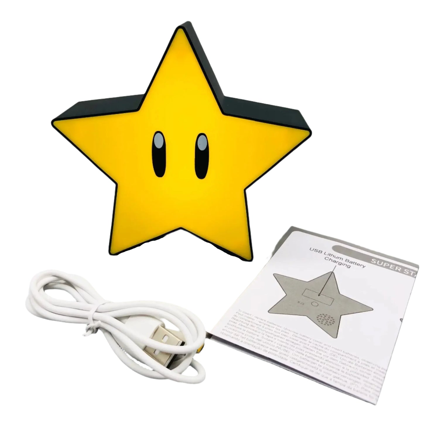 LED Night Light of Super Mario Star