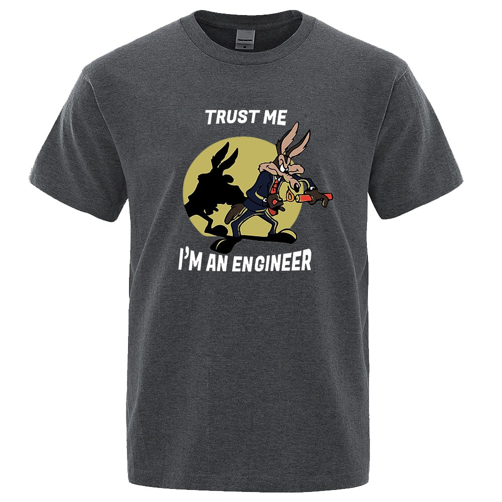Wile E Coyote Engineer Men's Graphic Tee