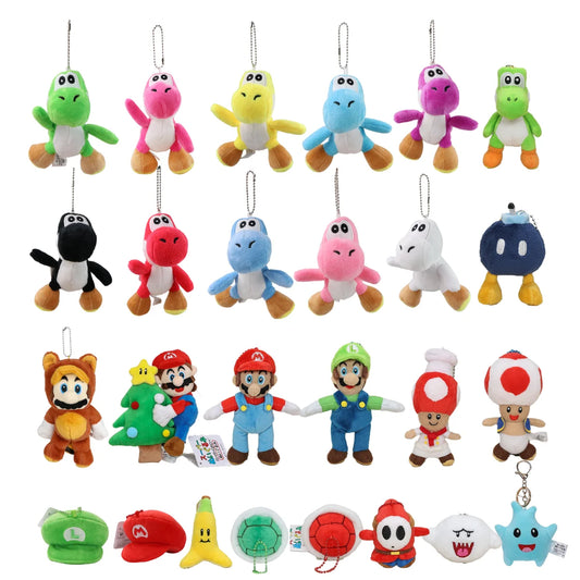Plush Toys Keychains of Super Mario