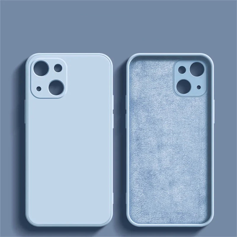 Luxury Liquid Silicone Shockproof iPhone Case - iPhone 13 Models
