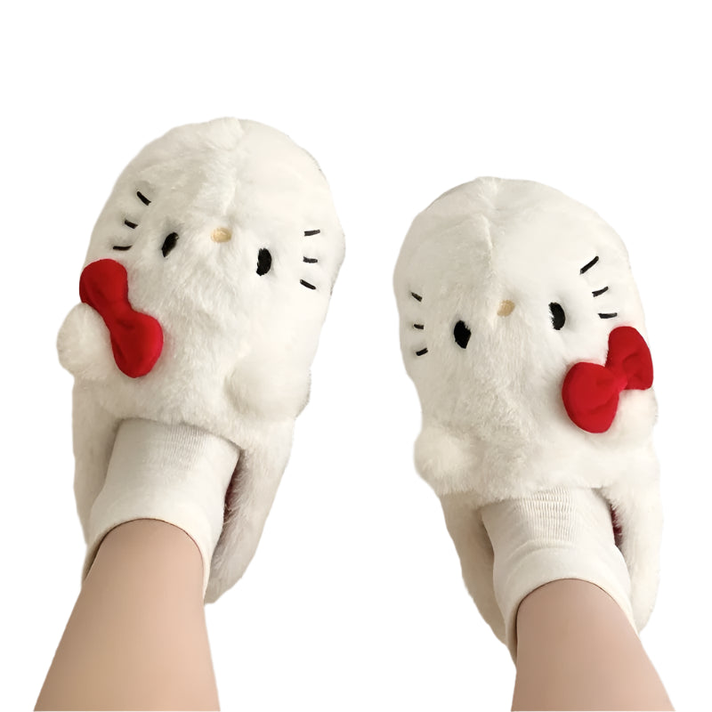 Plush Adult Indoor Slipper of Hello Kitty