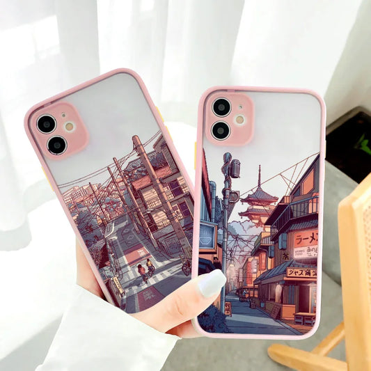Asian Landscape Cityscape Phone Case (for iPhone)