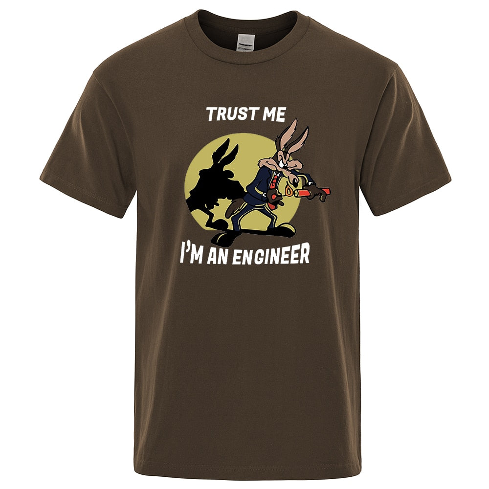 Wile E Coyote Engineer Men's Graphic Tee
