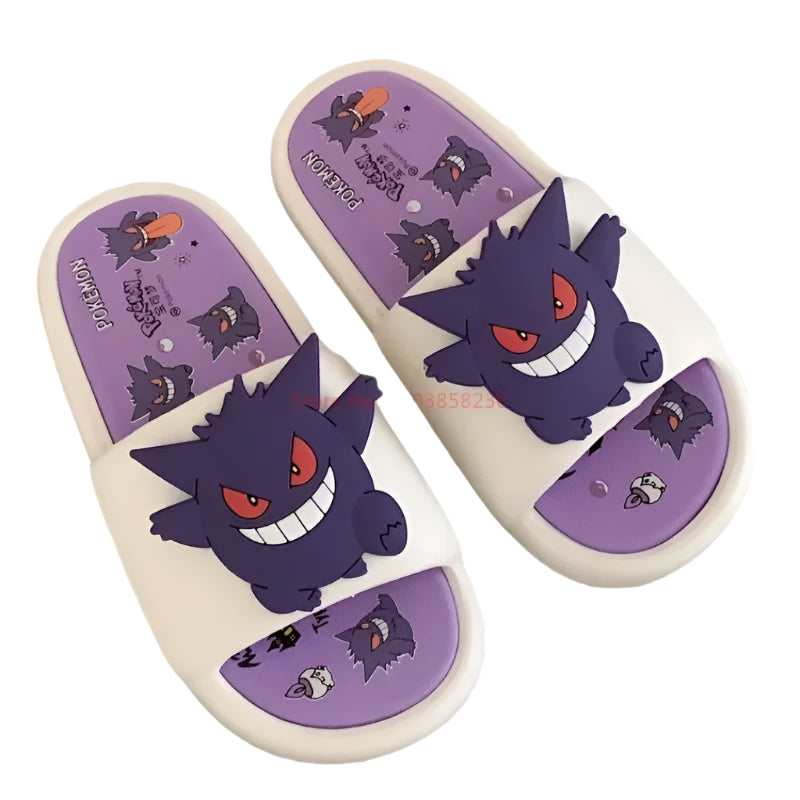 Lightweight Adult Slide Shoes with Gengar