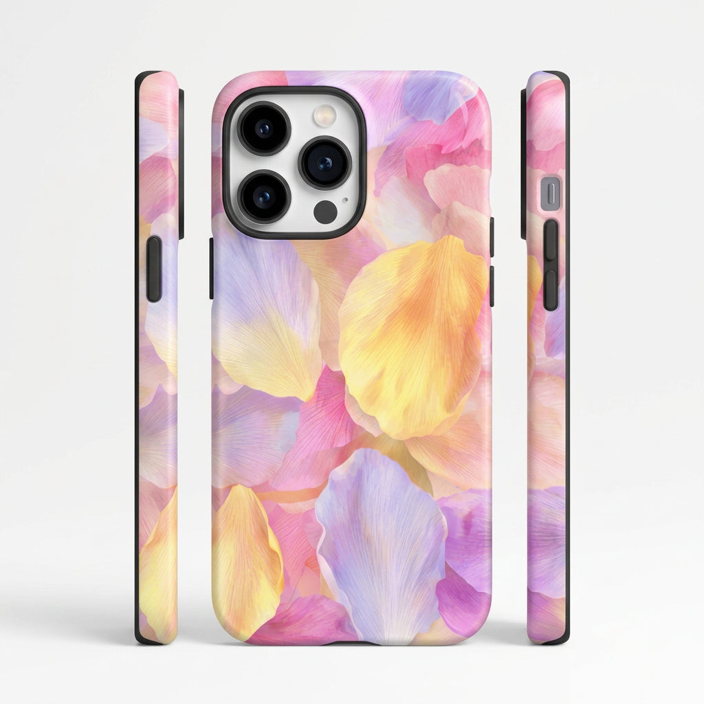 Flower Matte Magnetic iPhone Case – MagSafe Compatible