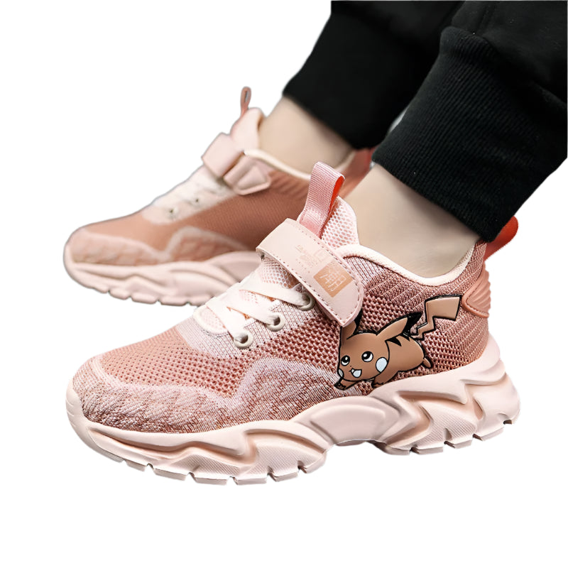Kids Mesh Sneakers of Pikachu