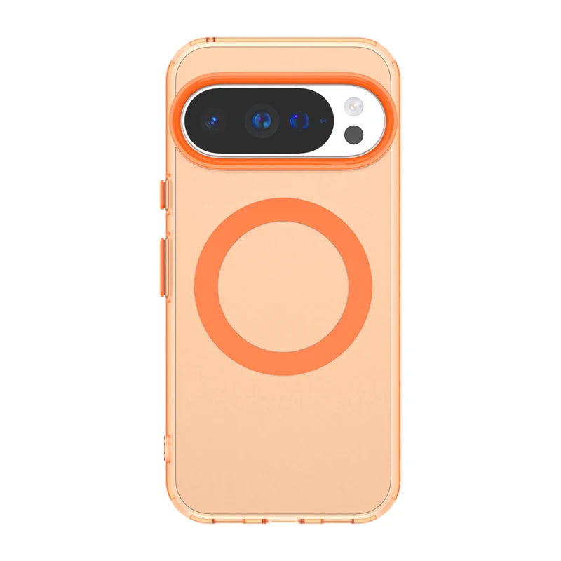 Orange candy colour Google Pixel case