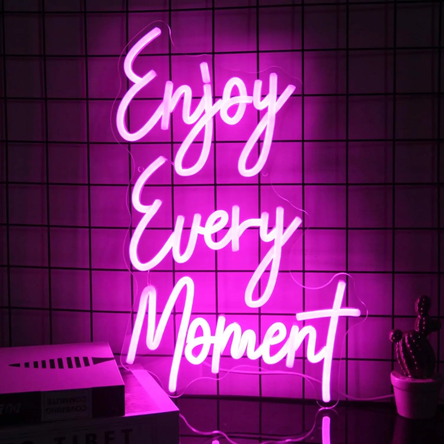 Enjoy Every Moment Neon Sign