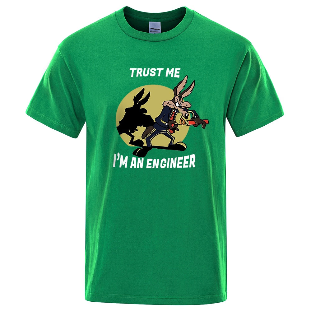 Wile E Coyote Engineer Men's Graphic Tee