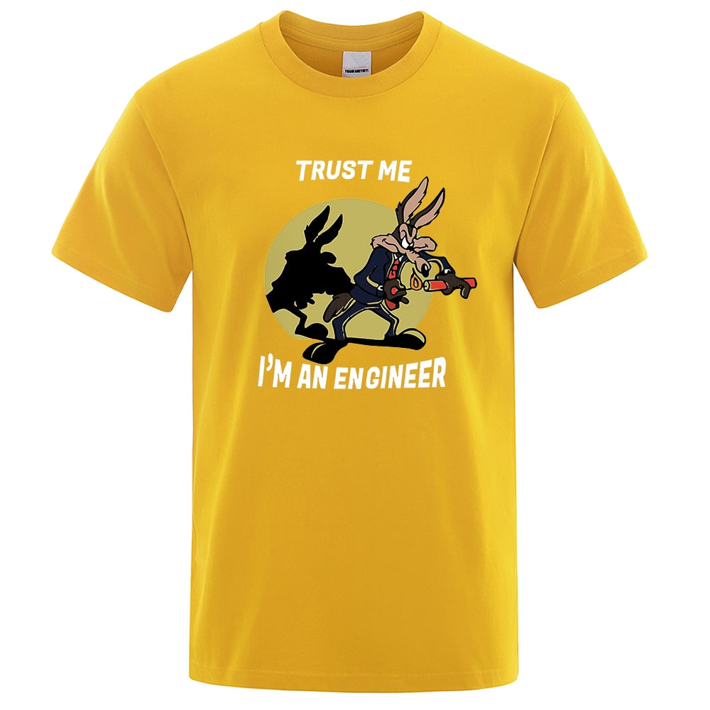 Wile E Coyote Engineer Men's Graphic Tee