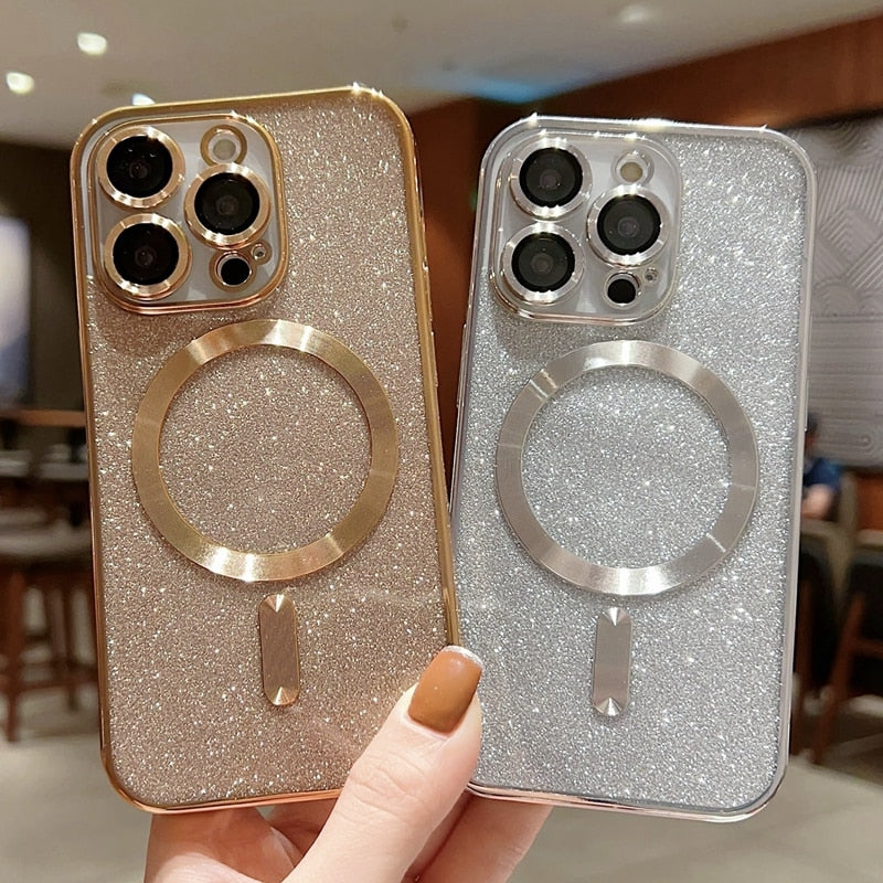 Bling Bling Glitter iPhone Magsafe Case | iPhone 13-14