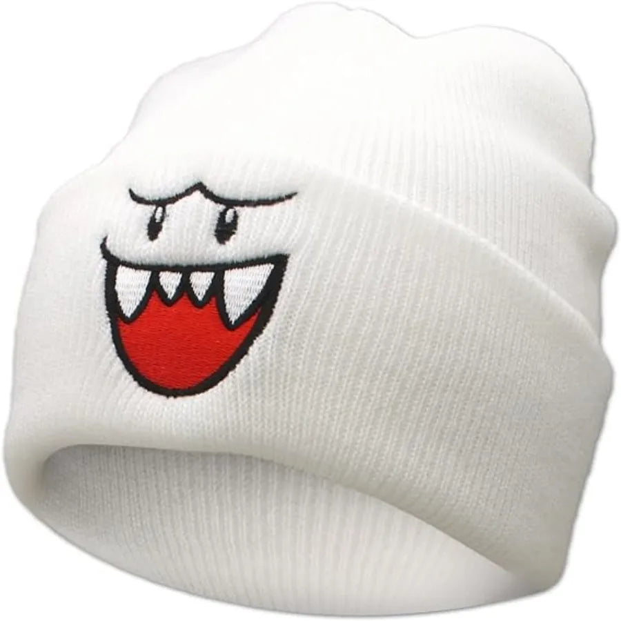Super Mario Boo Embroidered Beanie