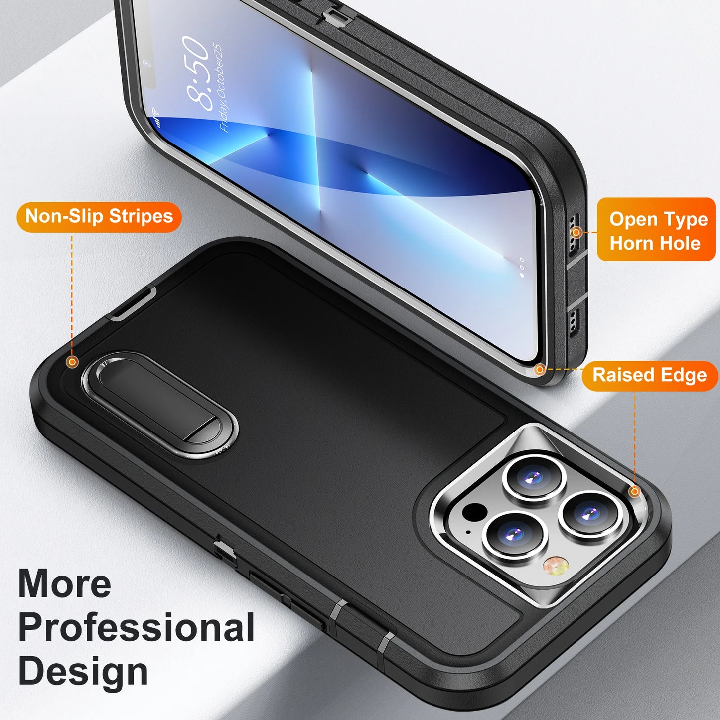 Defend Heavy Armour Shockproof iPhone Case - Red