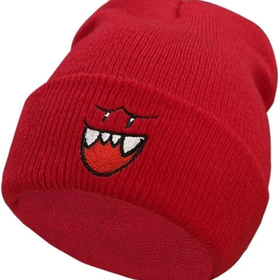 Super Mario Boo Embroidered Beanie