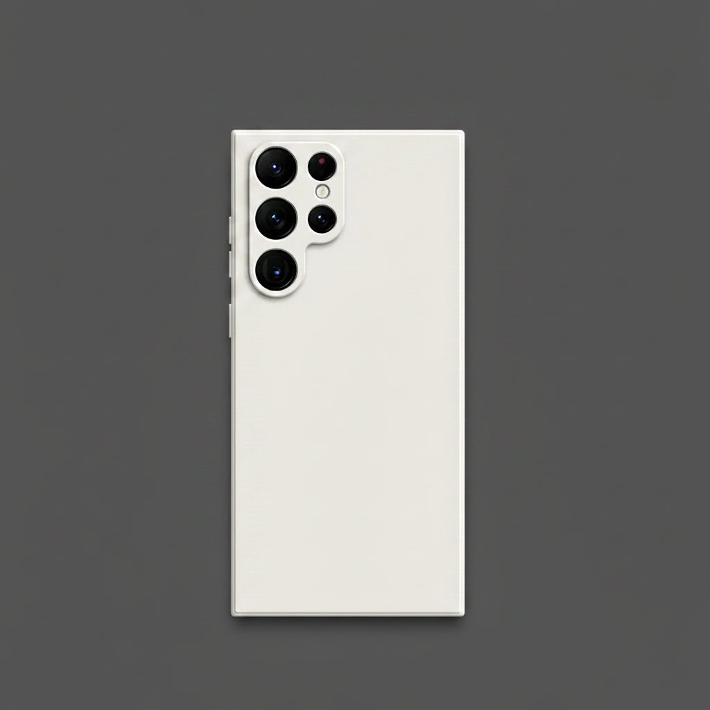 Solid Colour Liquid Silicone Phone Case (for Galaxy)