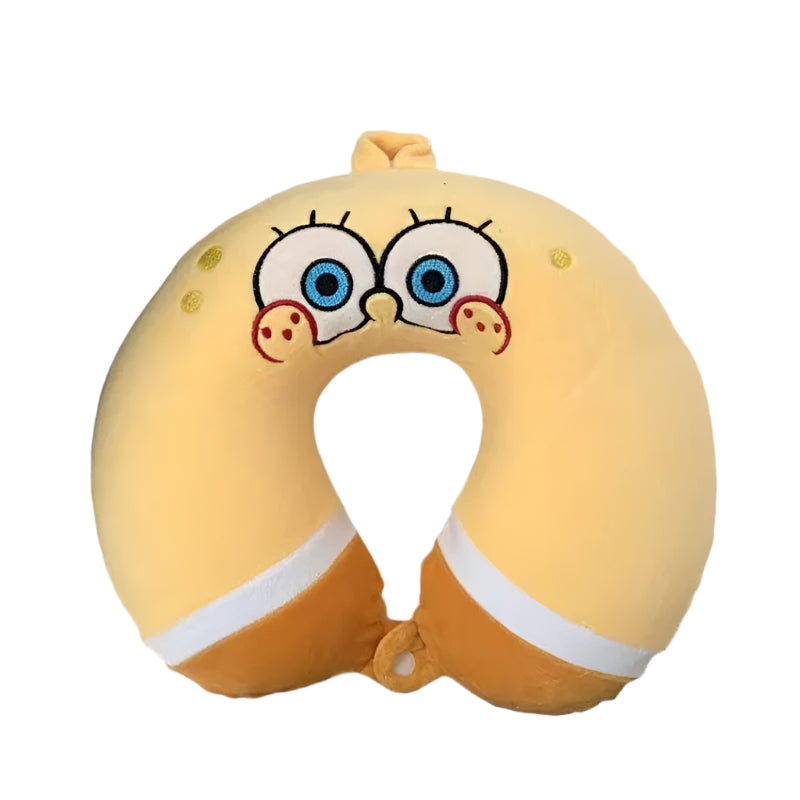 Travel Neck Pillow of SpongeBob or Patrick