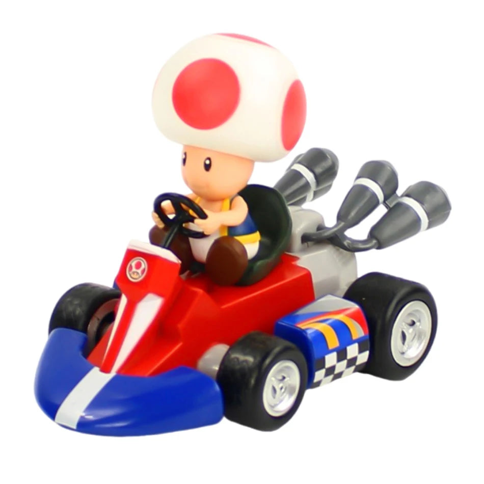 Super Mario Pull Back Race Car Toy