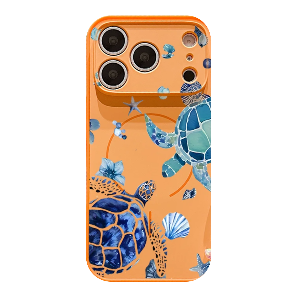Whale Pattern Magnetic iPhone Case – MagSafe Compatible