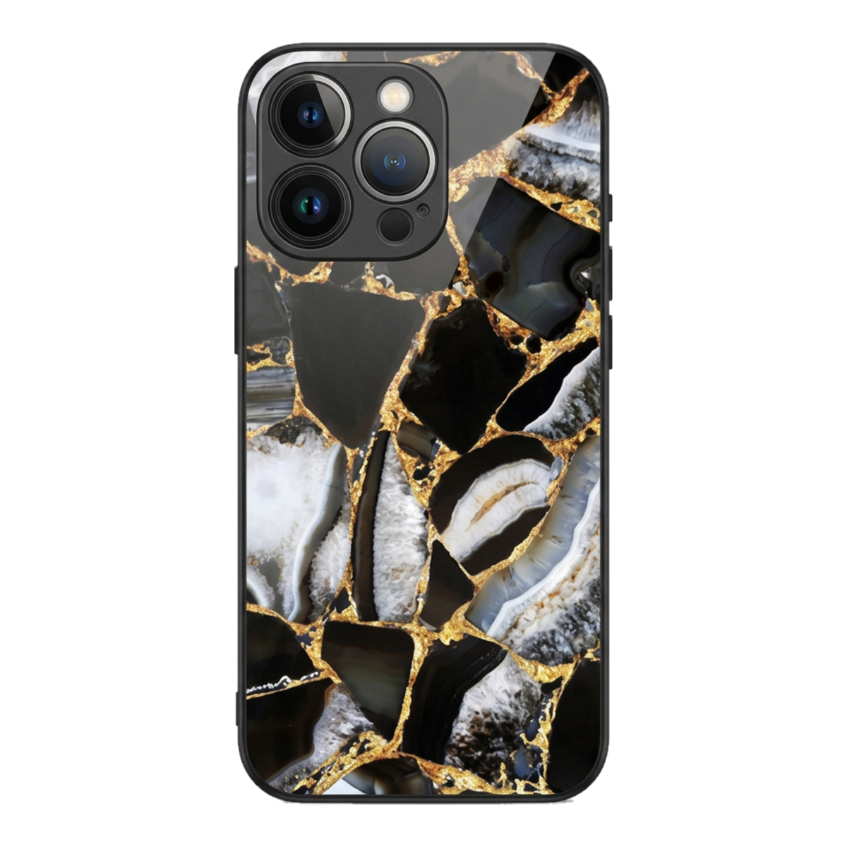 Marble Tempered Glass iPhone Case – 9 Designs