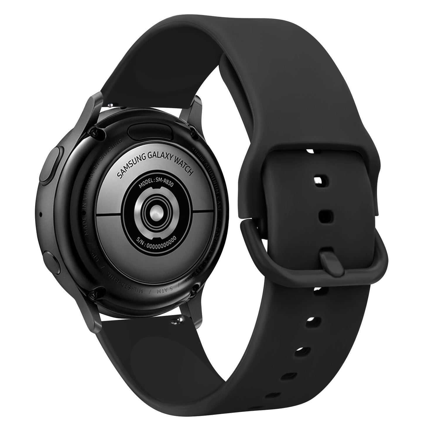 Smart Watch 20mm Silicone Wrist Strap