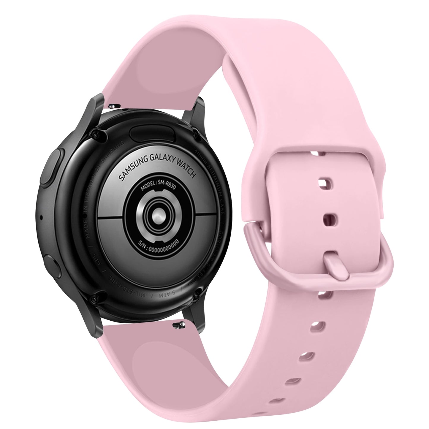 Smart Watch 20mm Silicone Wrist Strap