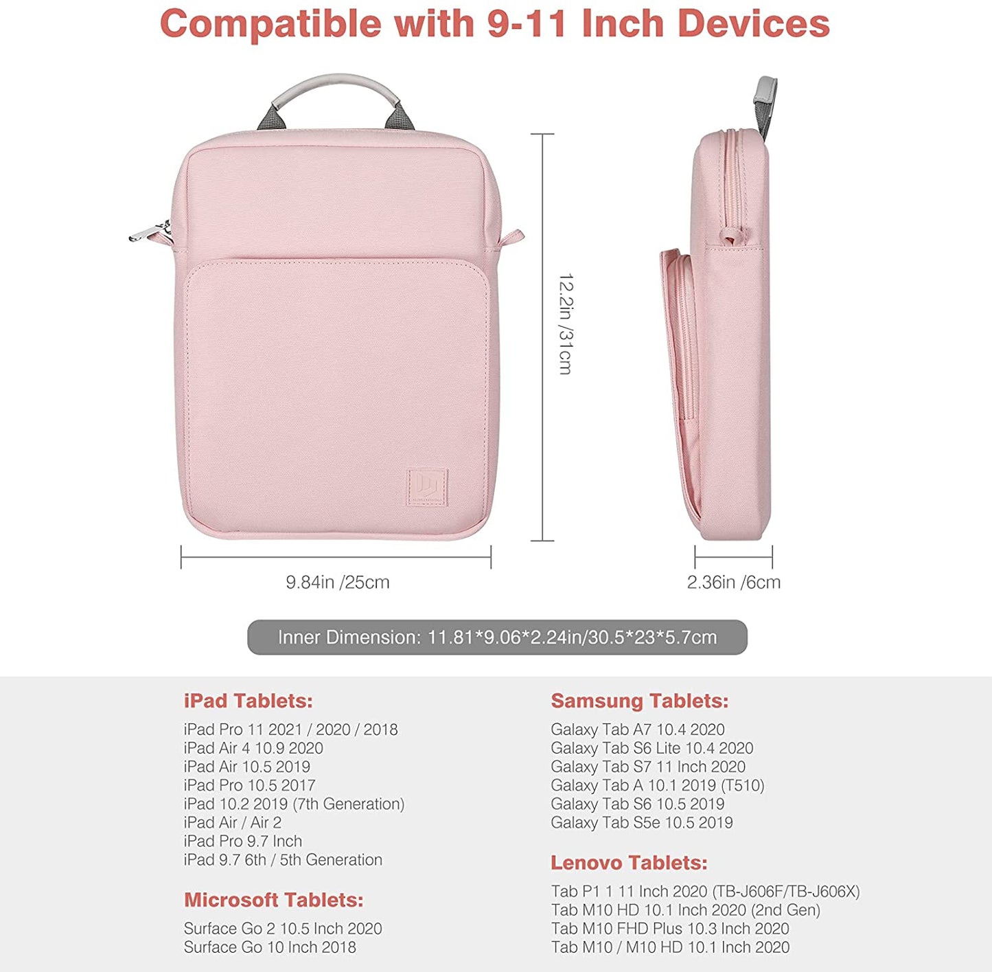 Upright Laptop & Tablet Shoulder Bag